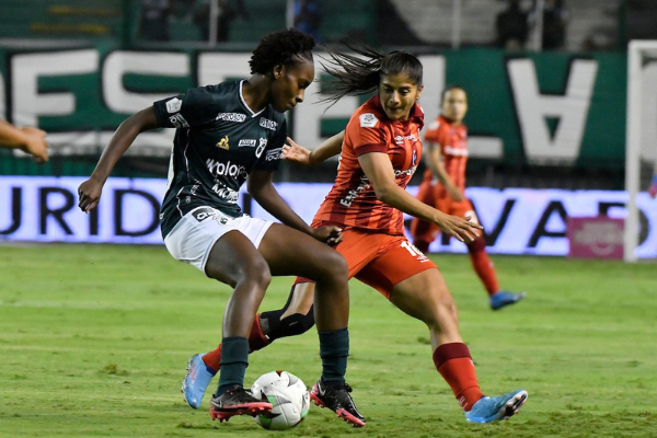 Deportivo Cali sacó ventaja en la final ida - Liga Femenina