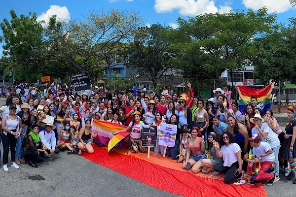 Comunidad LGBTI+ celebró el día del orgullo gay en Neiva