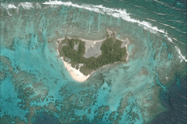 Isla Tesoro, amenazada por la erosión