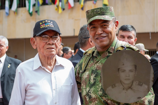Con honores, el Huila despidió a su veterano de la guerra de Corea