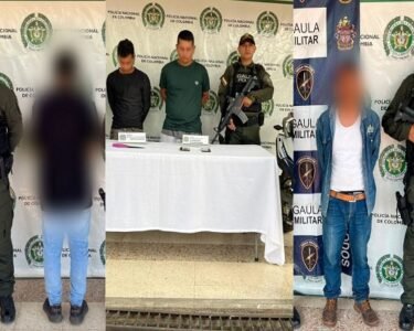 Capturados Extorsionistas