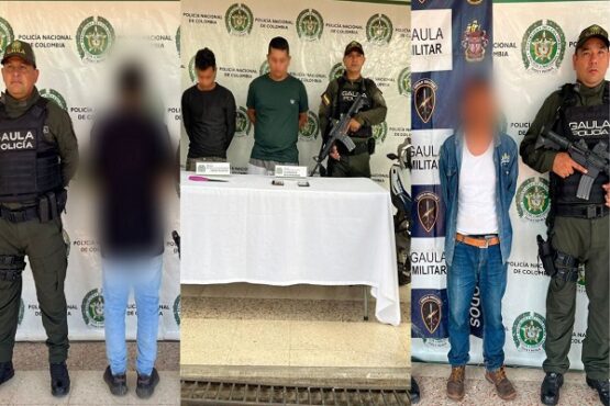 Capturados Extorsionistas