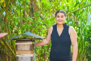 Familias cuidadoras de abejas en el Huila