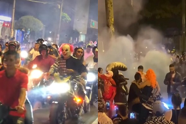 Restricciones a motociclistas en Neiva para halloween