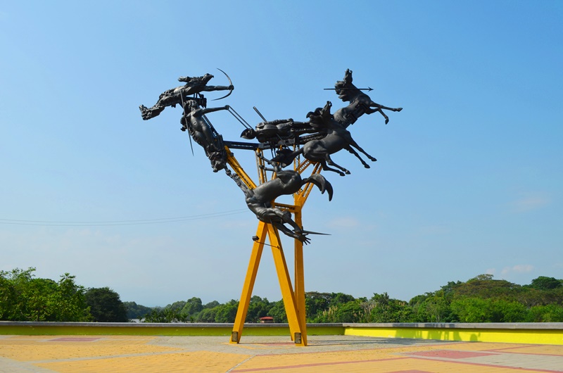 Monumento la Gaitana Neiva, tomado de Noticias de Arte y Cultura