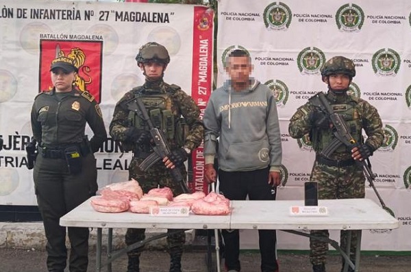 Ejército incauto estupefacientes en el Huila