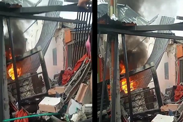 Explosión por pólvora en Neiva