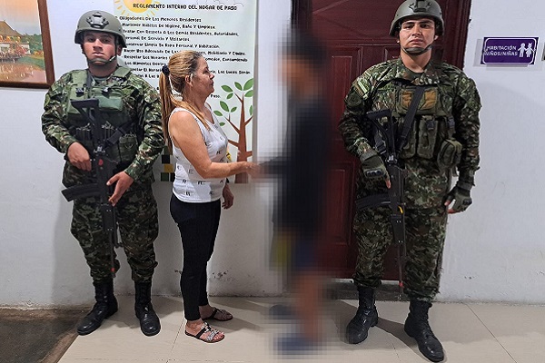 Recuperan menor reclutado ilegalmente