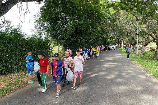 Plogging Yaguará impulsa conciencia ambiental